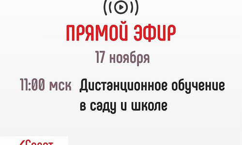 Дистанционное образование в саду и школе